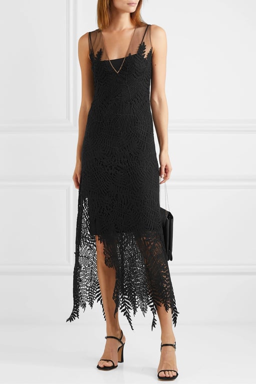 AKRIS Embroidered Tulle Gown