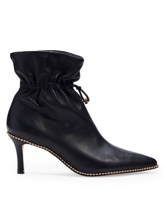 COACH Wynie Leather Ankle Boots