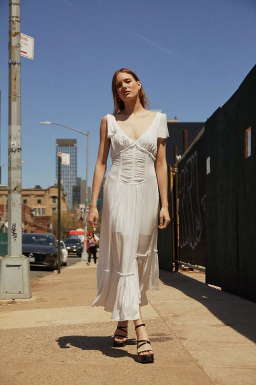 URBAN OUTFITTERS New Moon Midi Dress