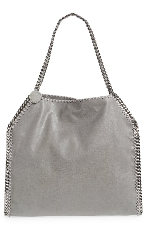 STELLA MCCARTNEY 'Small Falabella - Shaggy Deer' Faux Leather Tote Bag