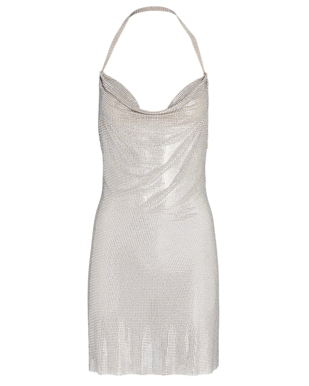 GIUSEPPE DI MORABITO Crystal-Embellished Mini Dress