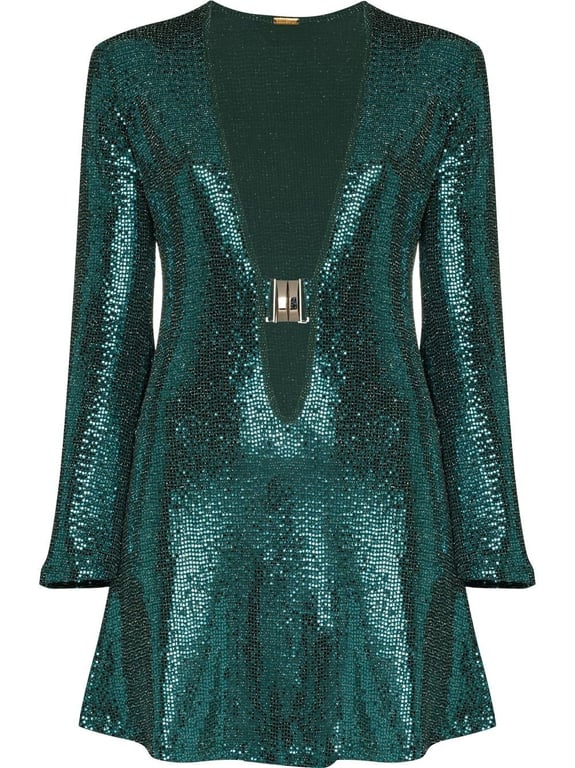 DODO BAR OR Julie Sequin-embellished Mini Dress
