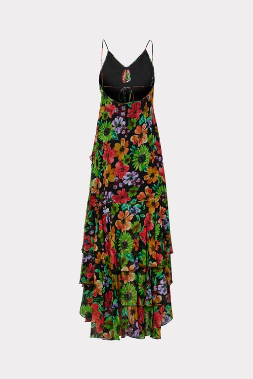 MILLY Edra Wildflower Garden Print Dress
