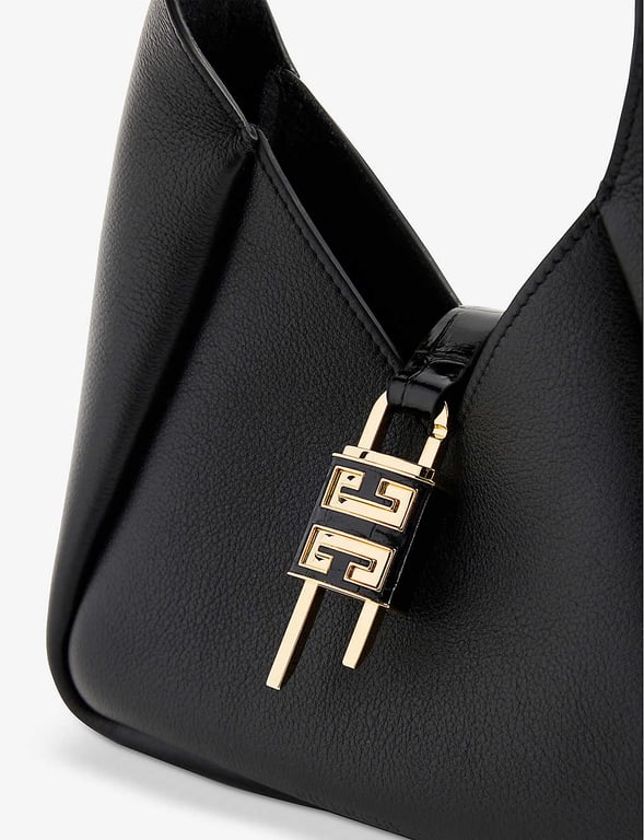 GIVENCHY G-Hobo Small Leather Shoulder Bag