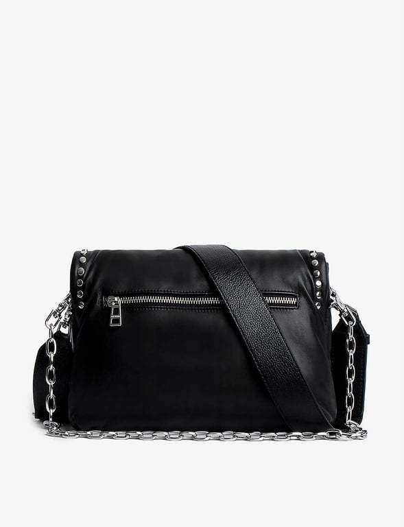ZADIG&VOLTAIRE Rocky Rider Studded Leather Cross-body Bag