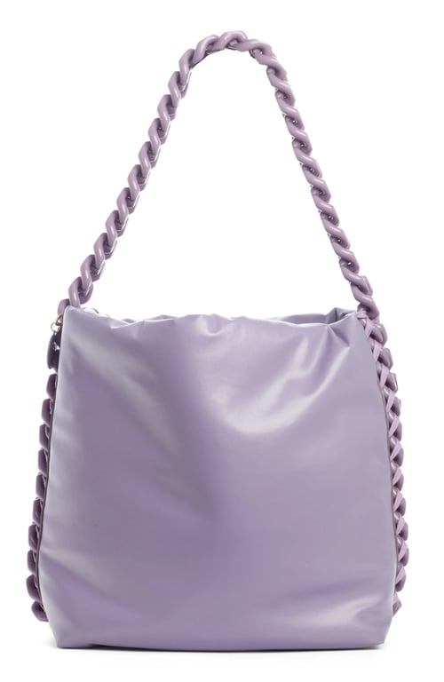 STELLA MCCARTNEY Frayme Puffy Faux Leather Tote Bag