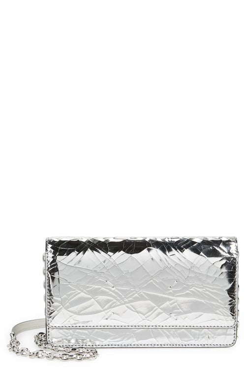 MAISON MARGIELA Metallic Painted Leather Wallet
