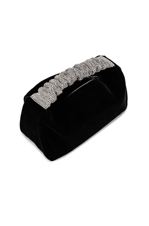alexander wang scrunchie crystal bag