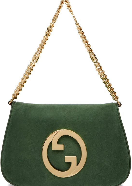 GUCCI Green Blondie Shoulder Bag