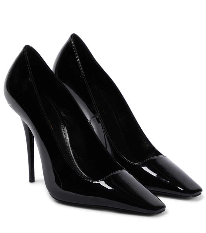 saint laurent blade pumps