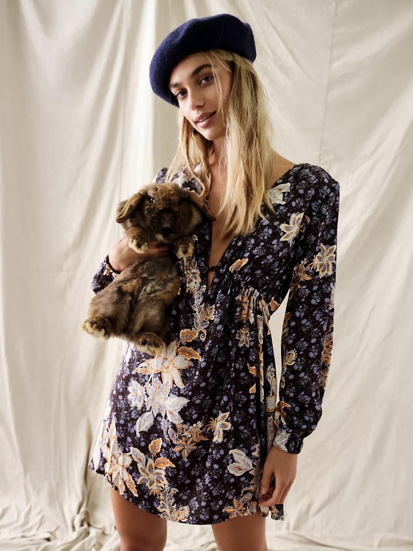 Uplift Your Wardrobe With These Fall Floral Dresses