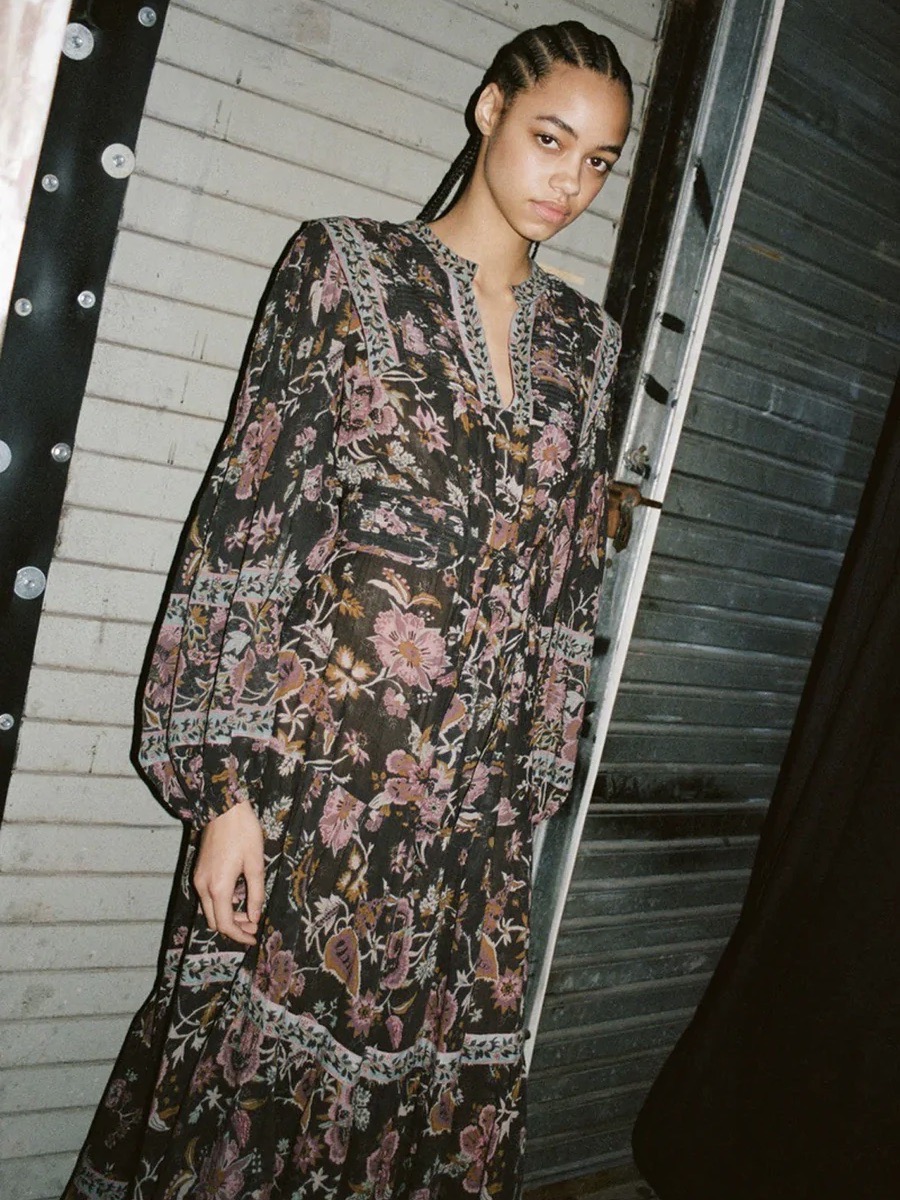 Uplift Your Wardrobe With These Fall Floral Dresses