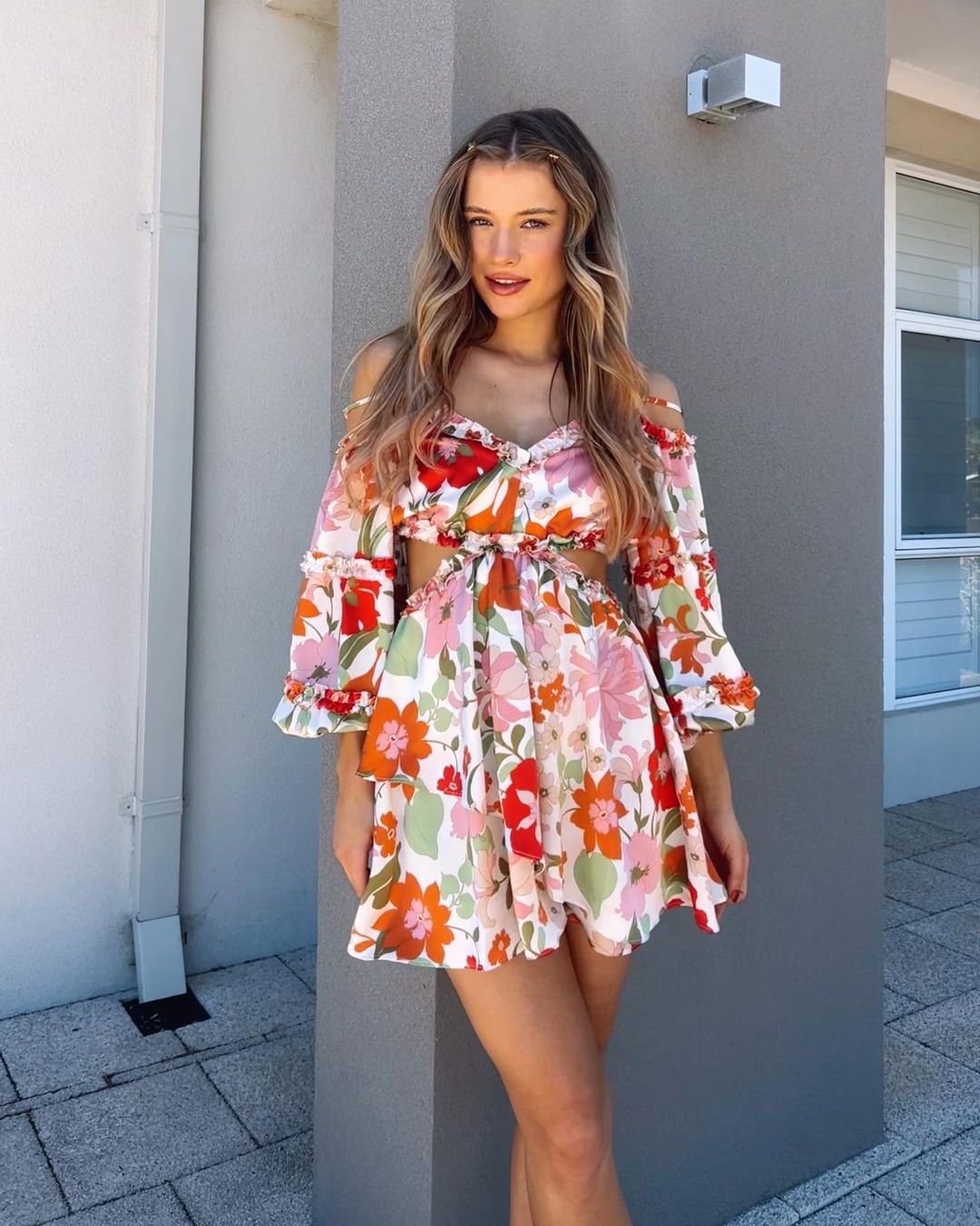 This Perfect Daria Varlamova Mini Dress Has Us Seriously Excited For Spring