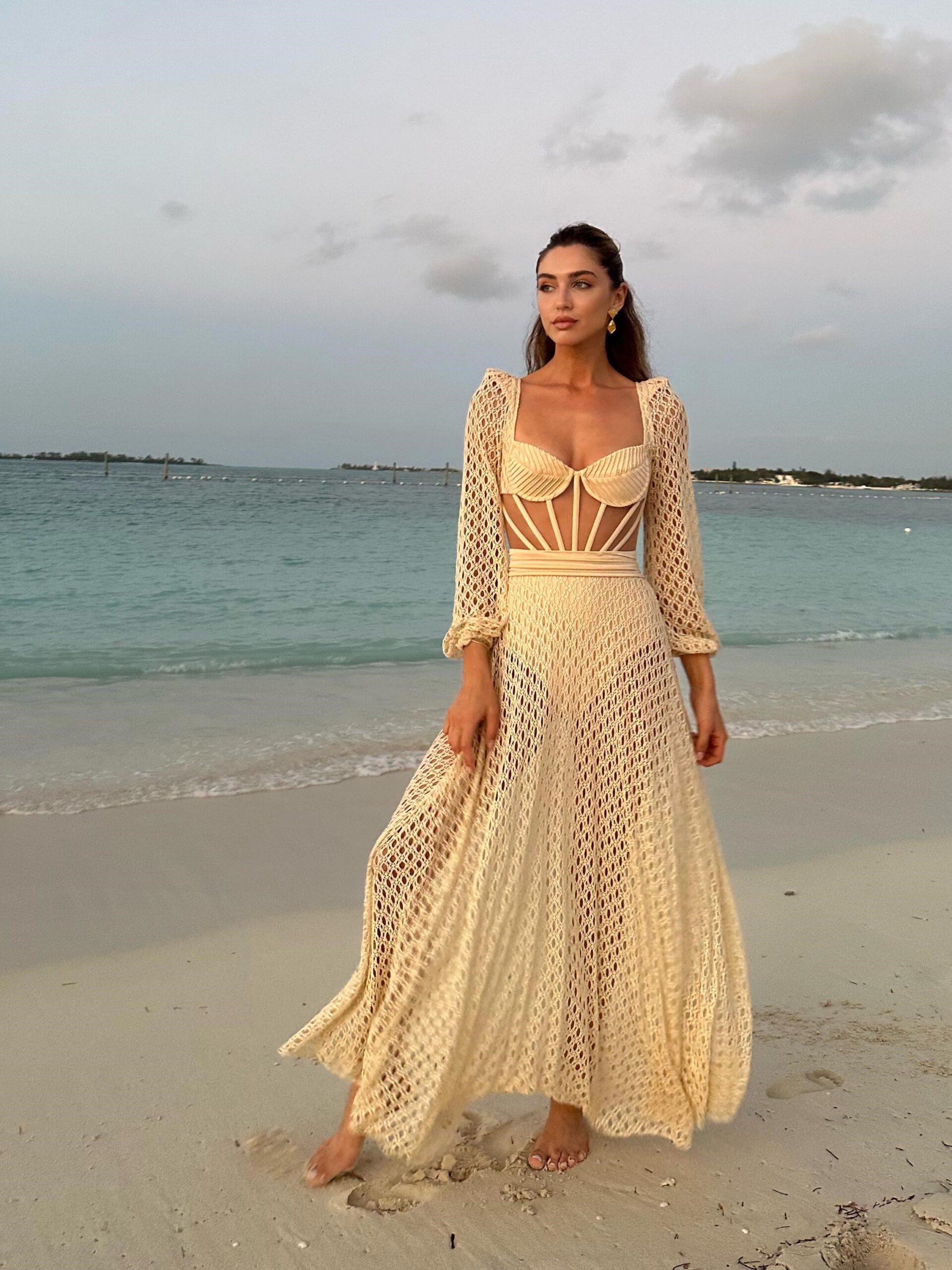 We’ve Found All The Best Dupes For Chelcie May’s Beautiful Designer Beach Dress