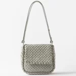 Cobble Mini Intrecciato-leather Shoulder Bag Thumbnail 1