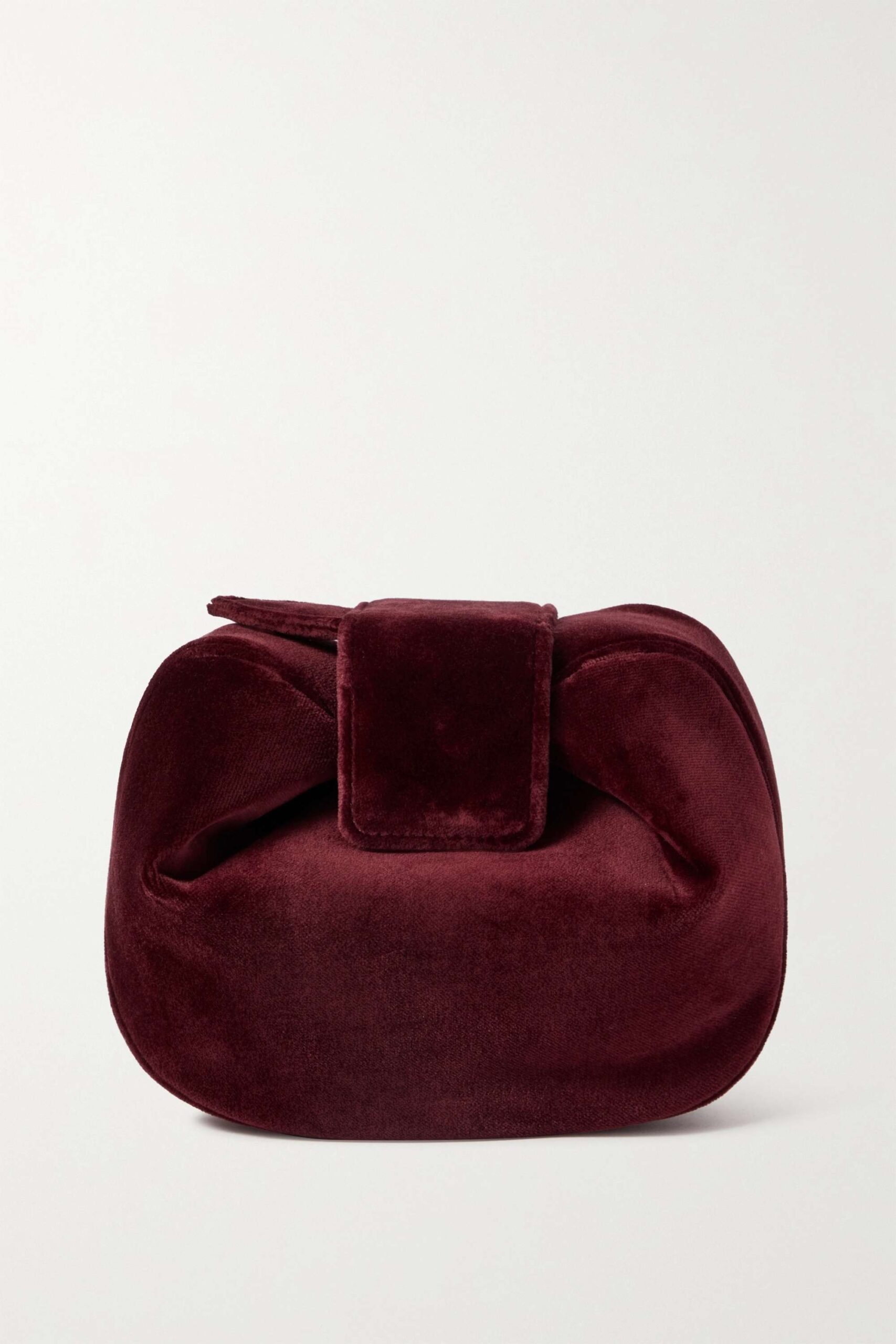 GABRIELA HEARST Demi Velvet Clutch Bag - We Select Dresses