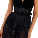 Lilah Diamante Midi Dress Thumbnail 5
