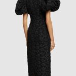 3D Jacquard Midi Dress Thumbnail 4