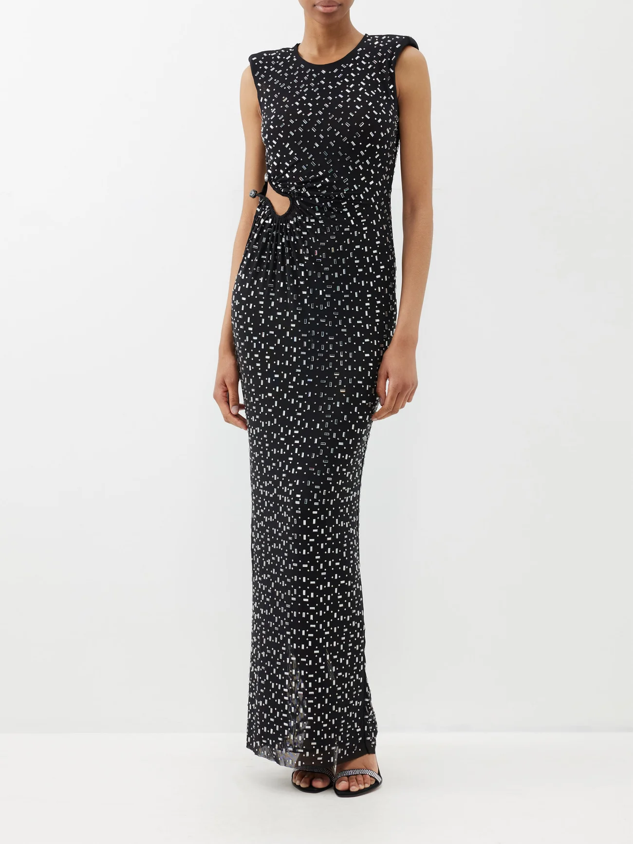 Crystal Mesh Gown