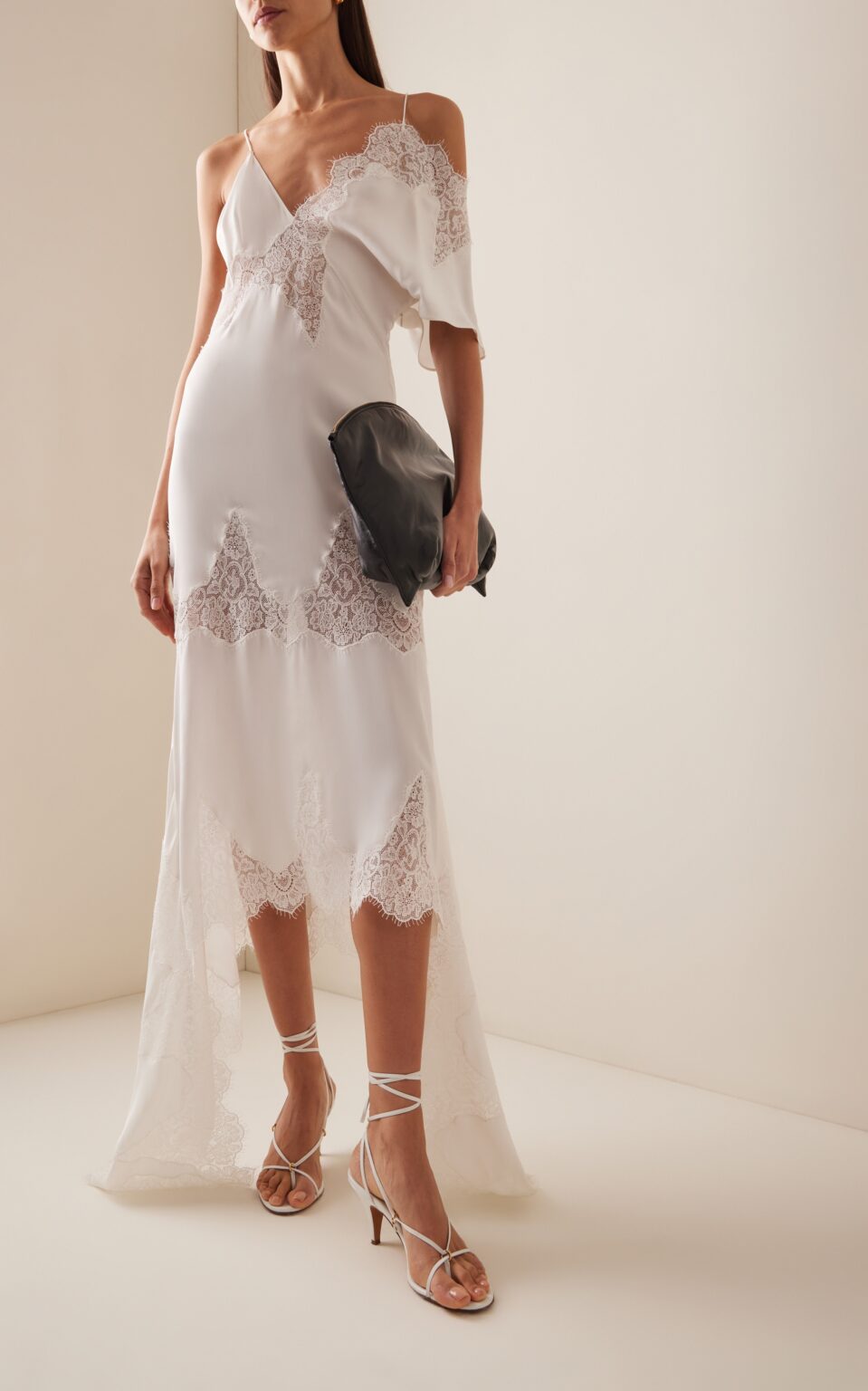 Stella Mccartney Lilac Shooting Stars Asymmetric Dress main image 0