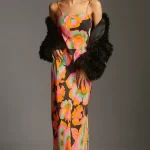 Sleeveless Floral Maxi Dress Thumbnail 1