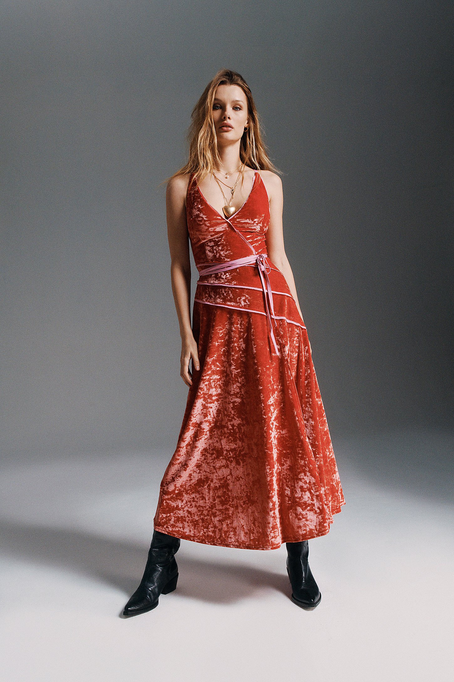 DEIA Midi Dress - Multi Flower