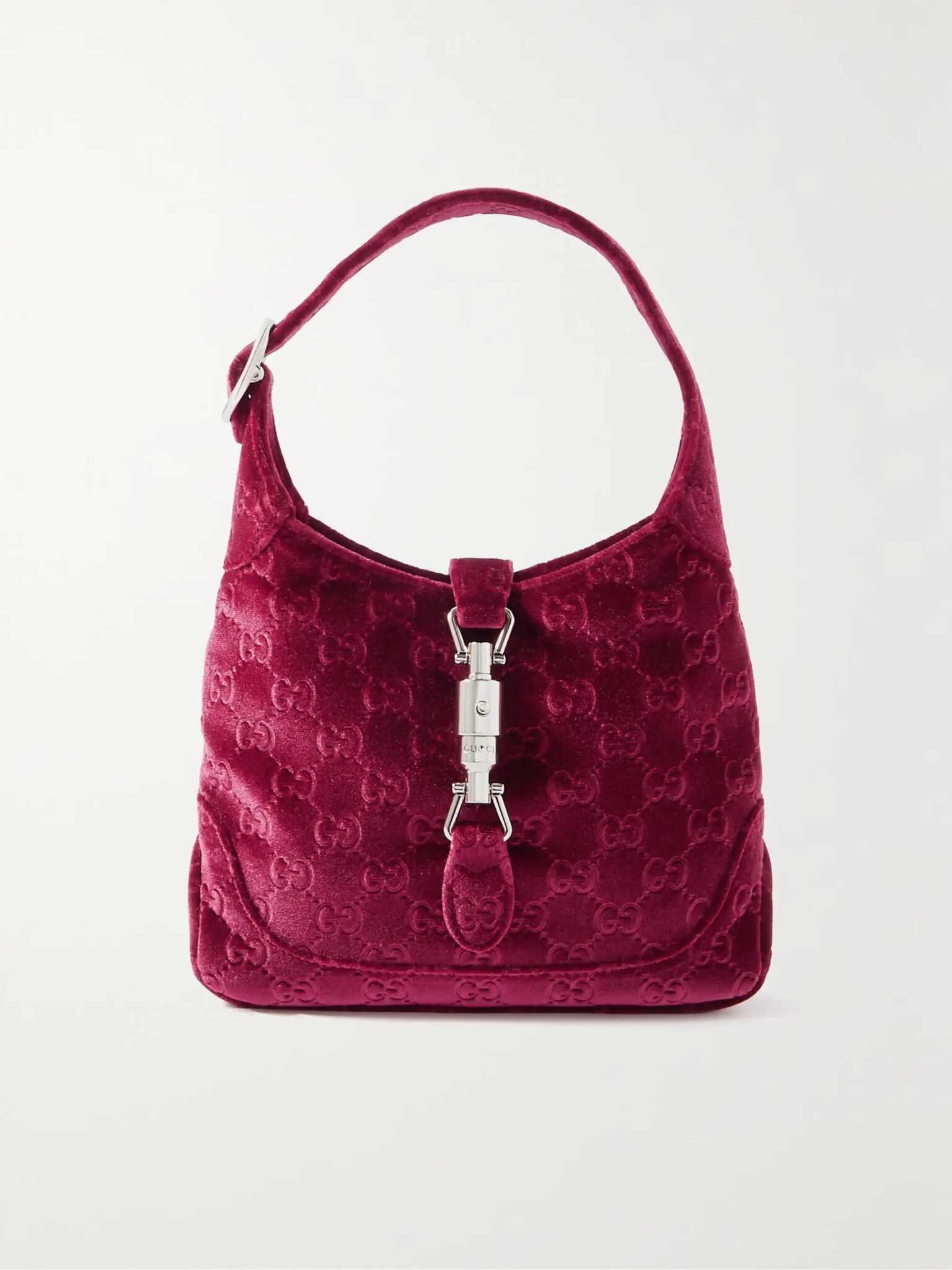 GG JACKIE SMALL 28 SHOULDER BAG IN PINK PASTEL CALFSKIN
