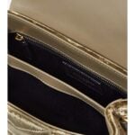 Loulou Small Quilted Velvet Shoulder Bag Thumbnail 4
