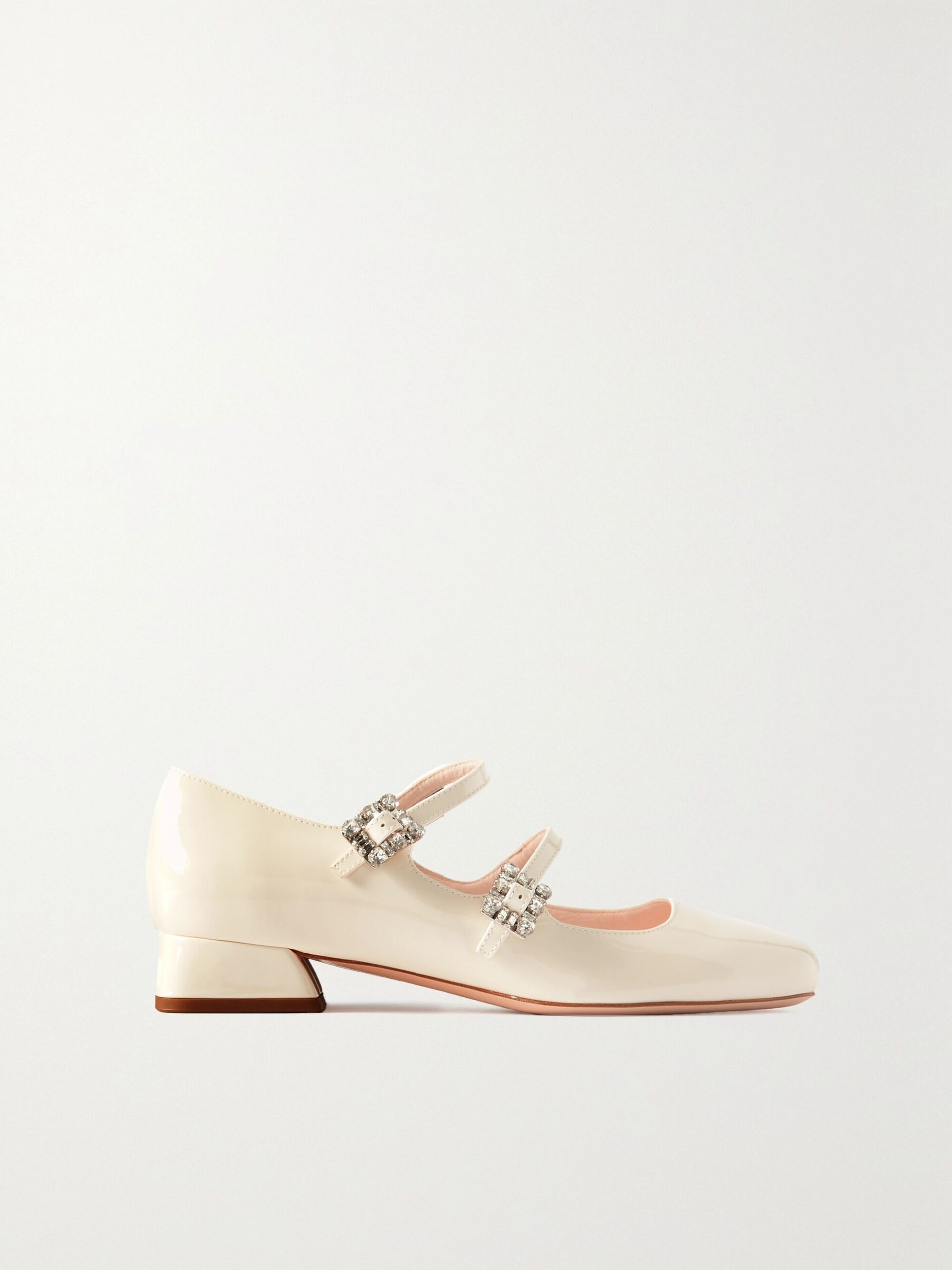 roger vivier tres vivier patent leather pumps