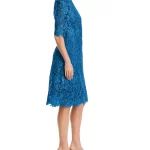 Jewel Neck Lace Dress Thumbnail 3