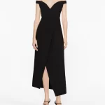 Karter Crepe Midi Dress Thumbnail 1