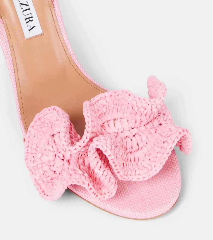 Noches Tropicales 85 Raffia Sandals Full Size Image 2
