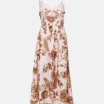 Tropical Landing Cotton-blend Midi Dress Thumbnail 2