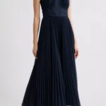 Pleated Cocktail Dress Thumbnail 1