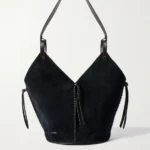25E Tampa Leather-trimmed Suede Tote Thumbnail 1