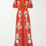 Marlene Floral-print Silk-crepe Maxi Dress Thumbnail 4