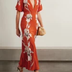 Marlene Floral-print Silk-crepe Maxi Dress Thumbnail 1