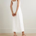 Joan Checked Cotton-blend Tweed Midi Dress Thumbnail 3
