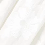 Desideria Strapless Guipure Embroidered Cotton-voile Midi Dress Thumbnail 4