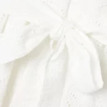 Autumn One-shoulder Broderie Anglaise Cotton Midi Dress Thumbnail 4
