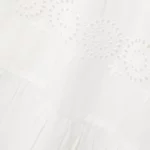 Sophie Strapless Scalloped Broderie Anglaise Cotton Midi Dress Thumbnail 2