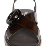 Re-Edition 1996 Crisscross Calfskin Leather Sandal Thumbnail 4