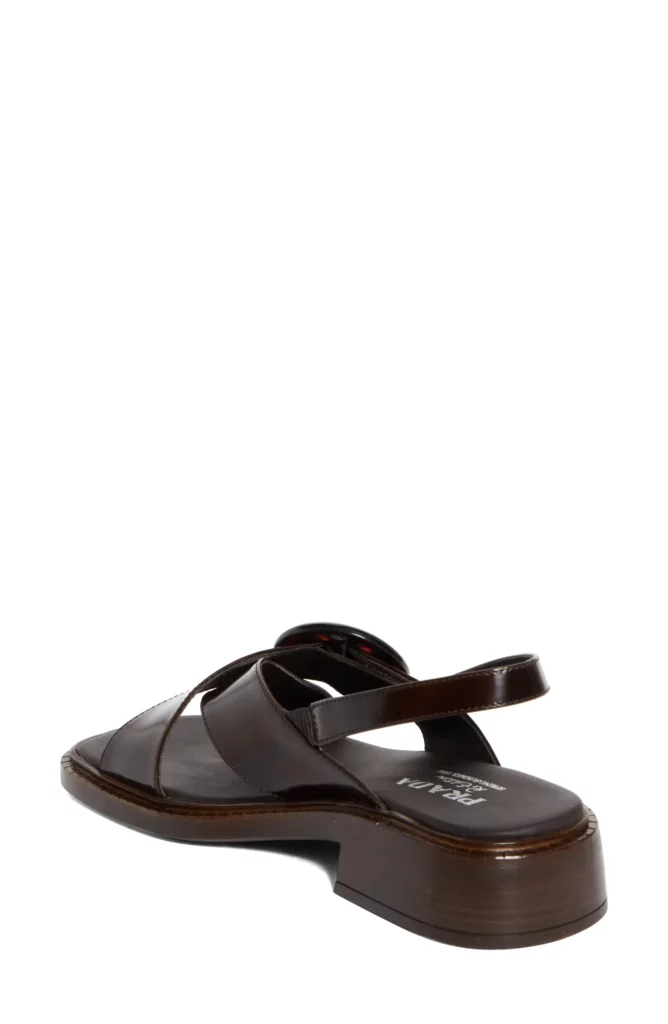 Re-Edition 1996 Crisscross Calfskin Leather Sandal Full Size Image 5