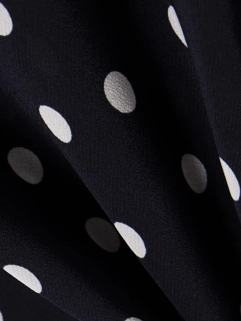Evie Ruffled Polka-dot-silk-chiffon Midi Dress Full Size Image 2