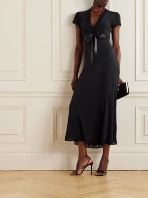 RIXO Marlice Silk-chiffon Gown