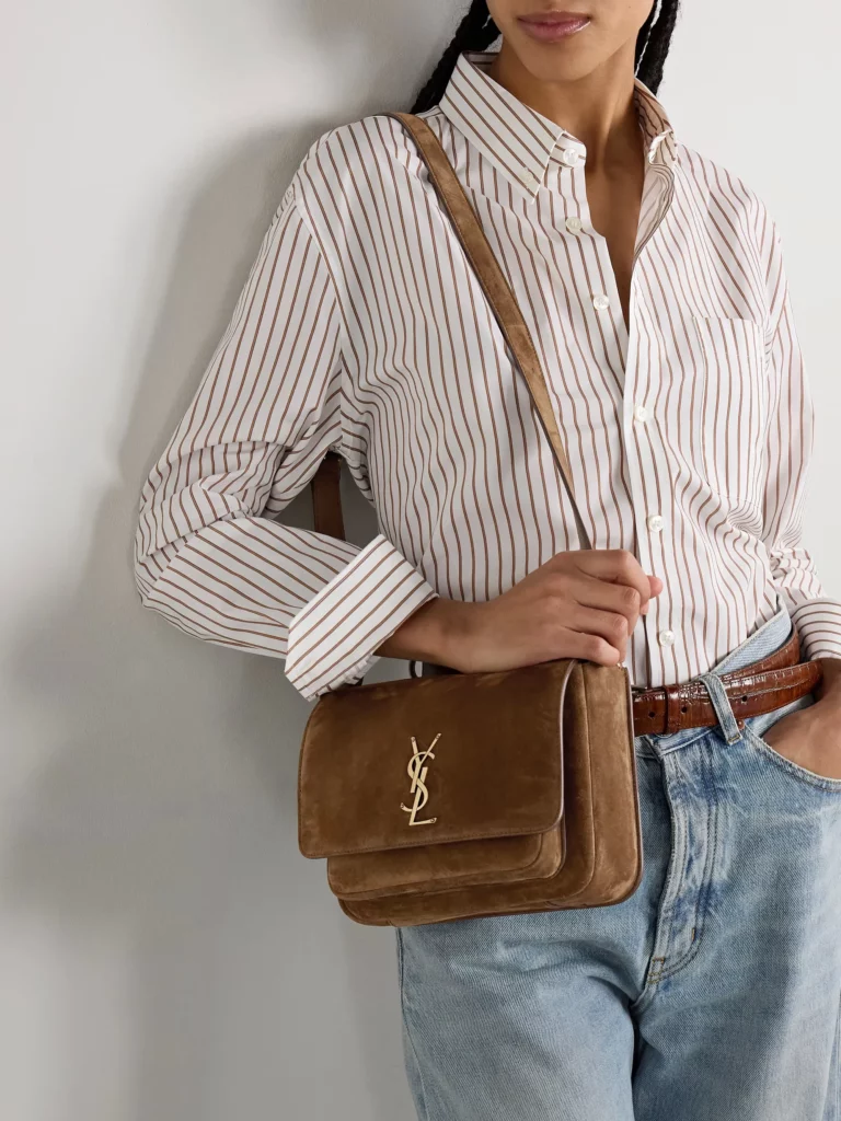 Niki Suede Shoulder Bag Full Size Image 5