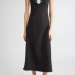 Pilton Rosette Midi Dress Thumbnail 1