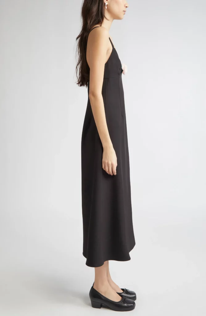 Pilton Rosette Midi Dress Full Size Image 4