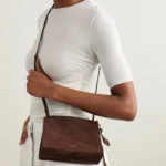 Le Click Small Nubuck Shoulder Bag Thumbnail 4
