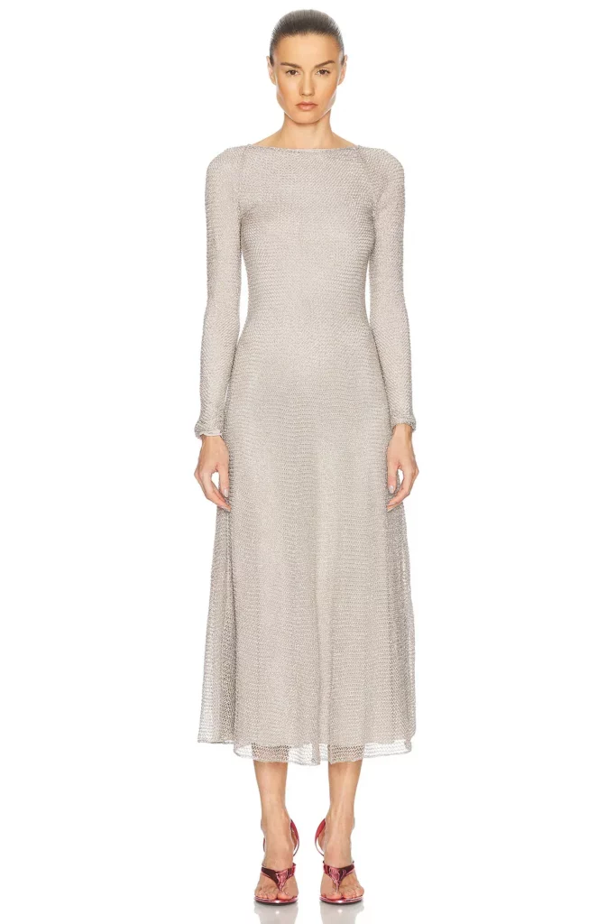 Long Chain Dress Full Size Image 1